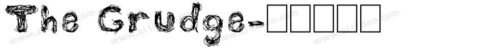 The Grudge字体转换